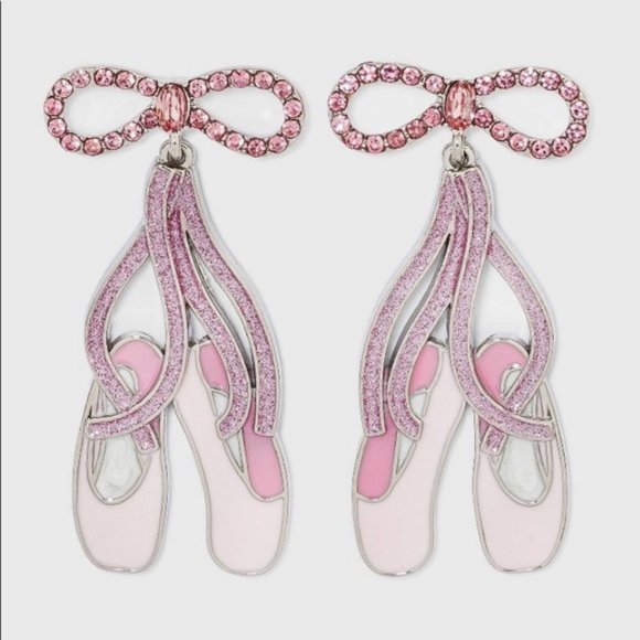 BaubleBar Jewelry Nwt Sugarfix By Baublebar Pink Ballet Slippers